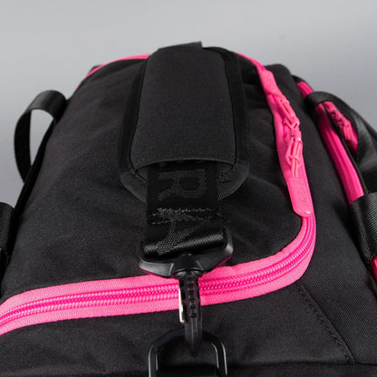20L Mini Duffle Bag Black Neon Pink - Image 26