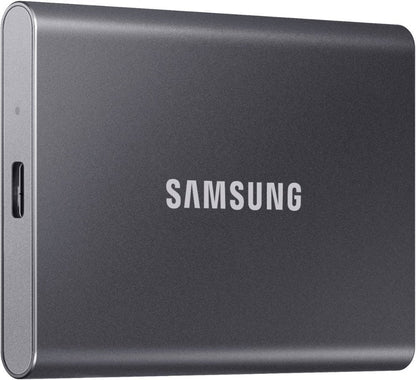 SAMSUNG SSD T7 Portable External Solid State Drive 2TB, USB 3.2 Gen 2, Gray, MU-PC2T0T/AM - Image 2