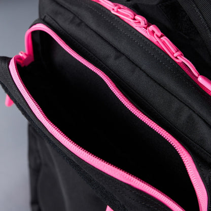 15L Backpack Black Neon Pink - Image 23