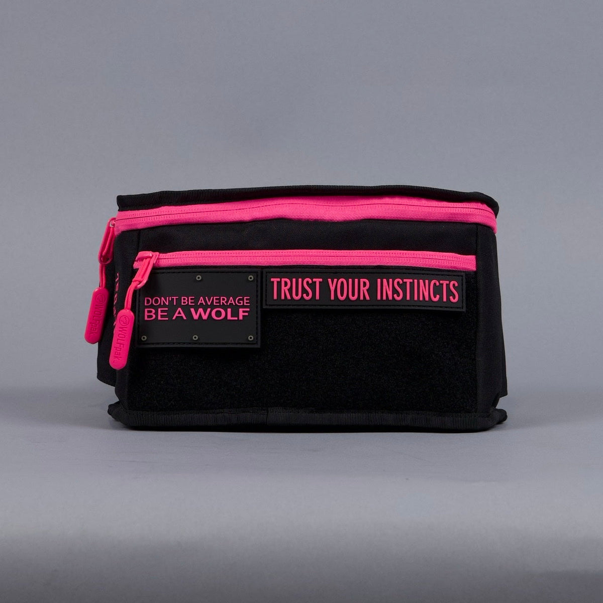Fanny Pack Black Neon Pink - Image 4