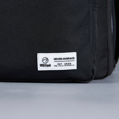 15L Backpack Alpha Black White Accents - Image 13