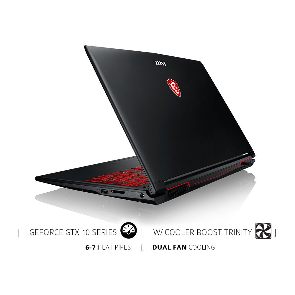 Msi GL62M 7REX-1896US 15.6" FHD - i7-7700HQ, Gtx 1050Ti, 8GB RAM, 128GB SSD + 1TB Hard Drive - Image 6