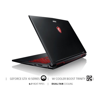 Msi GL62M 7REX-1896US 15.6" FHD - i7-7700HQ, Gtx 1050Ti, 8GB RAM, 128GB SSD + 1TB Hard Drive - Image 6
