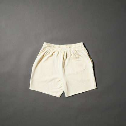 Men's Varsity Shorts Cream - Image 7