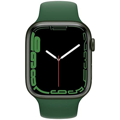Apple Watch Series 7 (GPS + Cellular) 45mm Green Aluminum Case with Clover Sport Band - MKJ93LL/A - Image 3
