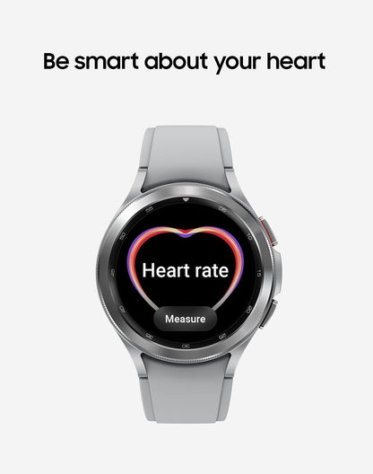 Samsung Galaxy Watch 4 Classic Stainless Steel Smartwatch 46mm LTE - Silver - SM-R895UZSVXAA - Image 5