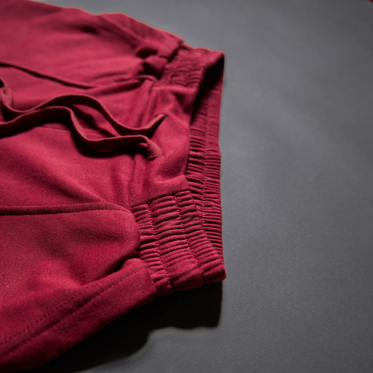 Men's Varsity Shorts Crimson Red - Image 10