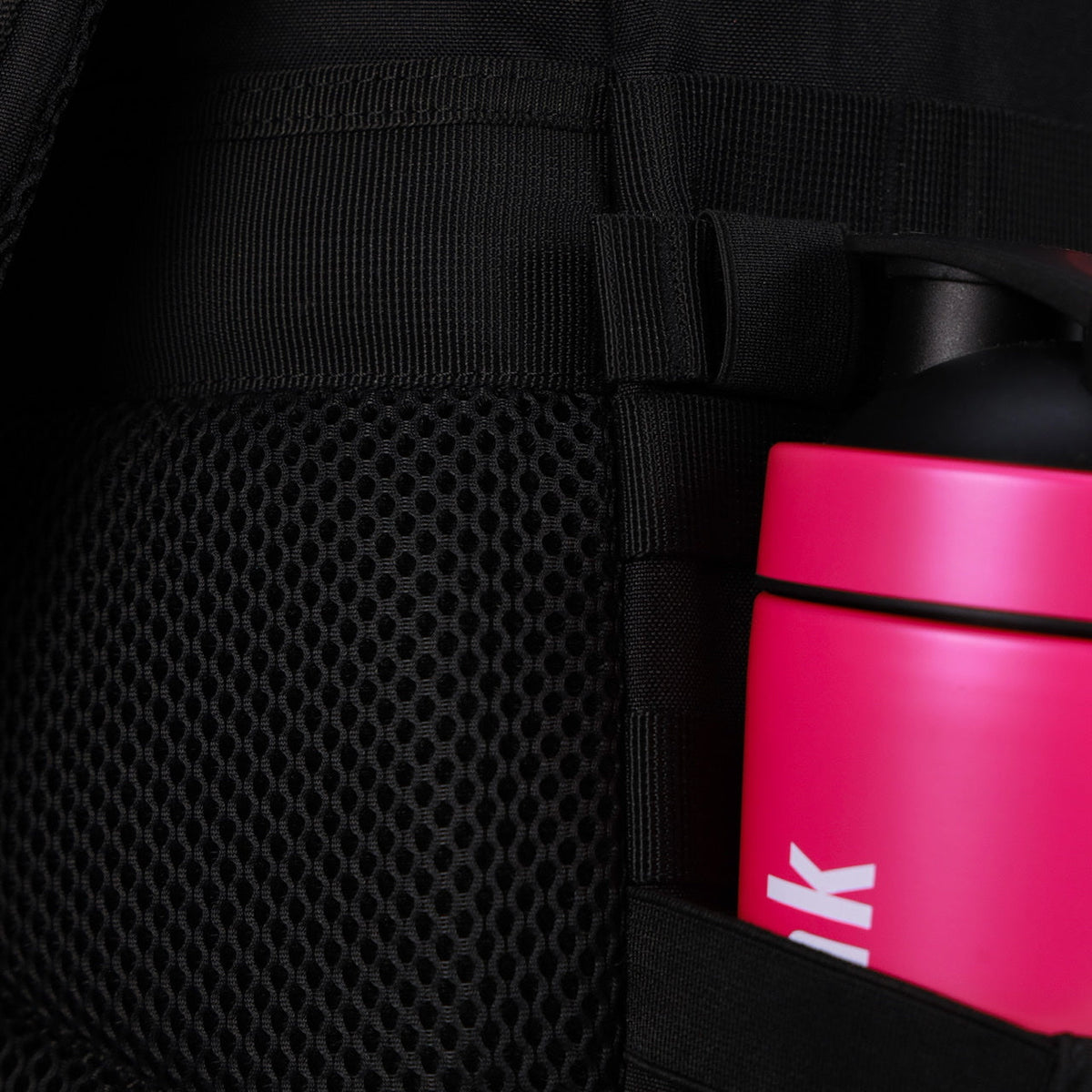 45L Backpack Black Neon Pink - Image 22