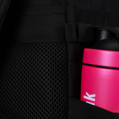 45L Backpack Black Neon Pink - Image 22