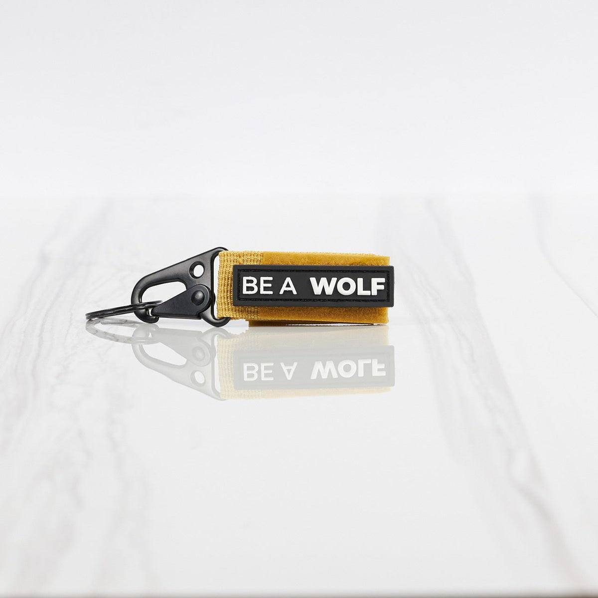 Multi-Functional Nylon Key Chain Khaki - Image 3