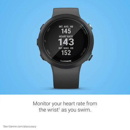 Garmin - Swim 2 Smartwatch 42mm Fiber-Reinforced Polymer - Slate - 010-02247-00 - Image 3