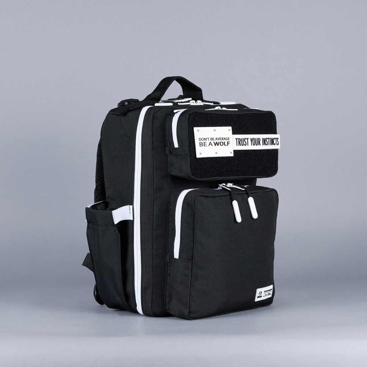 15L Backpack Alpha Black White Accents - Image 8