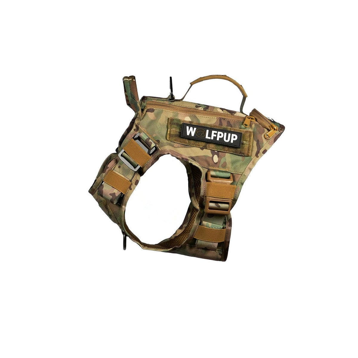 Camo Tactical Dog Vest Harness - Image 2