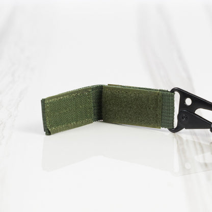 Multi-Functional Nylon Key Chain OD Green - Image 4