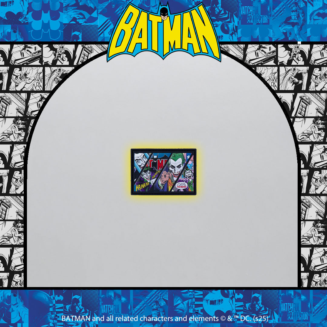 Retro Batman Joker Comic Strip Patch