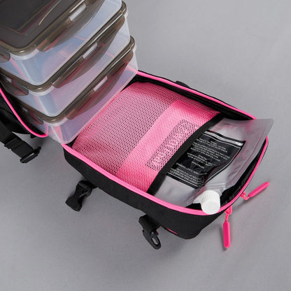 9L Mini Black Neon Pink Meal Prep Management - Image 17
