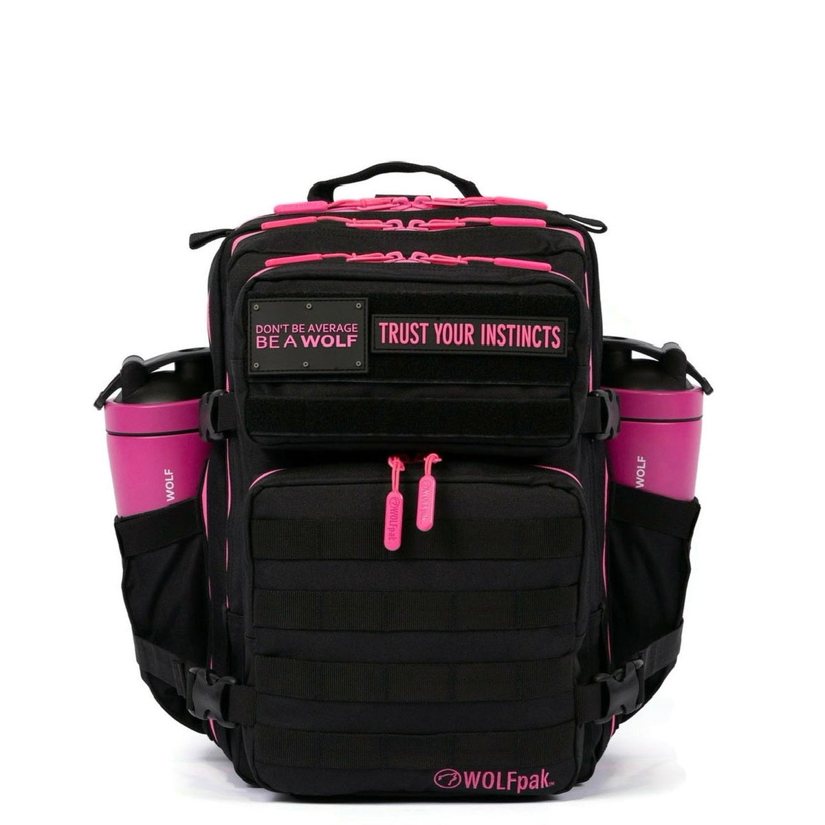 25L Backpack Black Neon Pink - Image 2