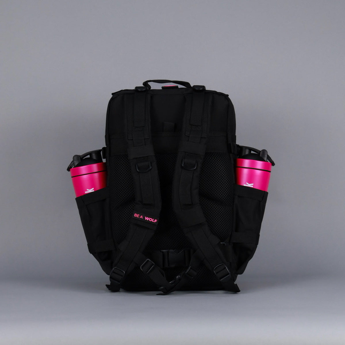 45L Backpack Black Neon Pink - Image 5