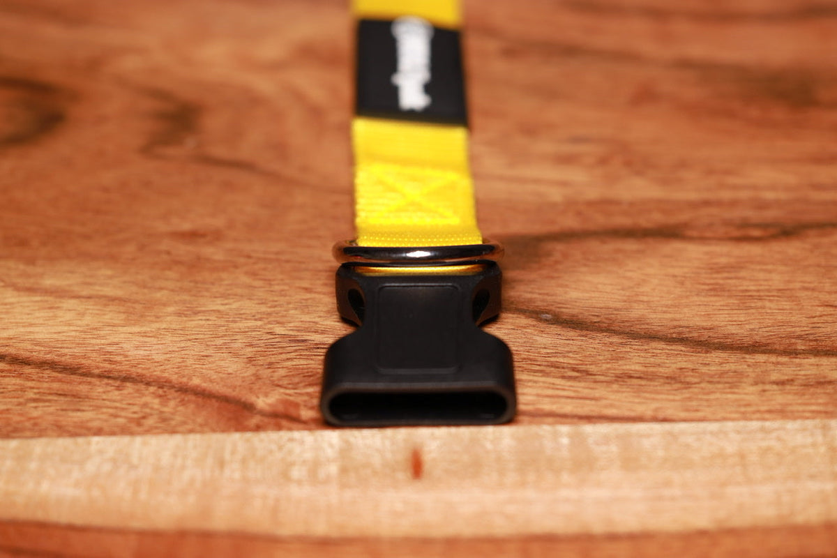 Adjustable Nylon Dog Collar Sunkiss Yellow - Image 3