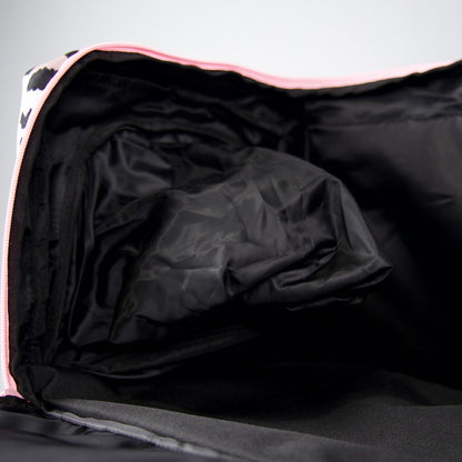 40L Ultimate Duffle Bag Leopard Pink Zip - Image 20