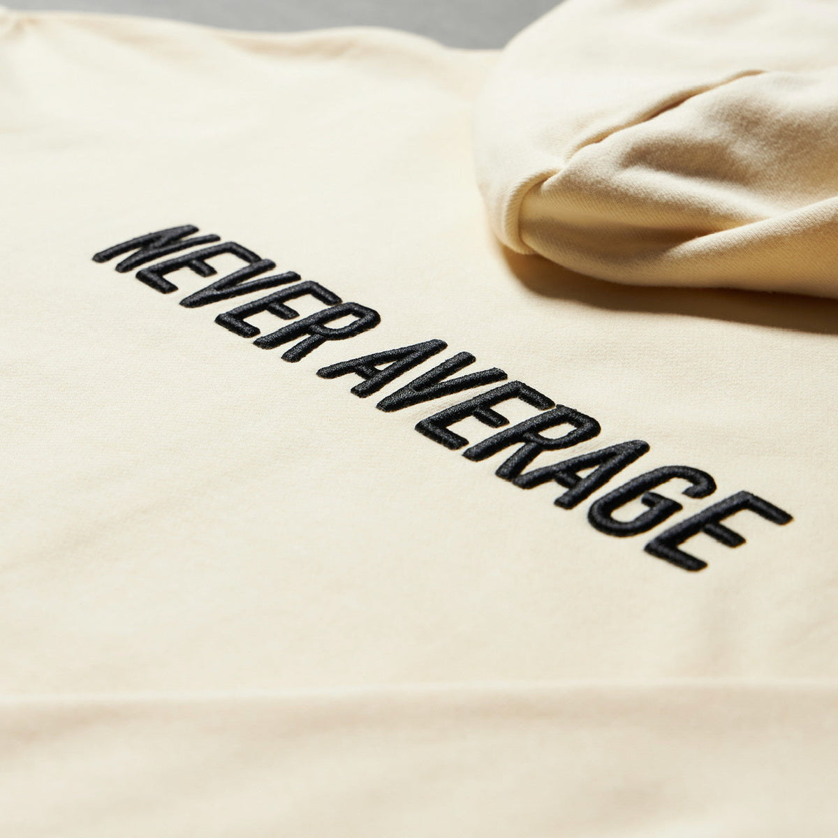 Cream Zip Up Hoodie (SALE) - Image 7