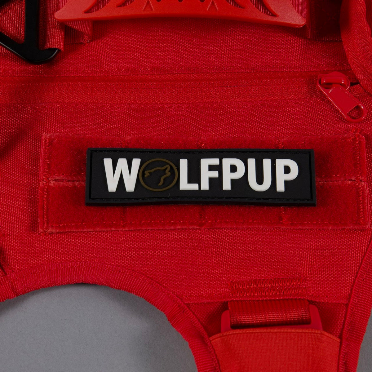 Elite Red Tactical Dog Vest Harness - Image 9