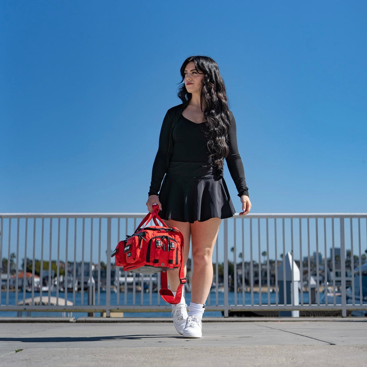 20L Mini Duffle Bag Elite Red - Image 5