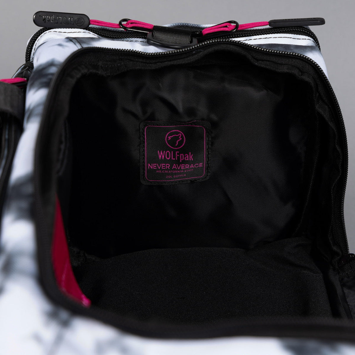 20L Mini Duffle Bag Timber Wolf Magenta Pink - Image 32