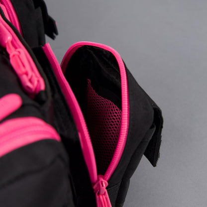 20L Mini Duffle Bag Black Neon Pink - Image 32