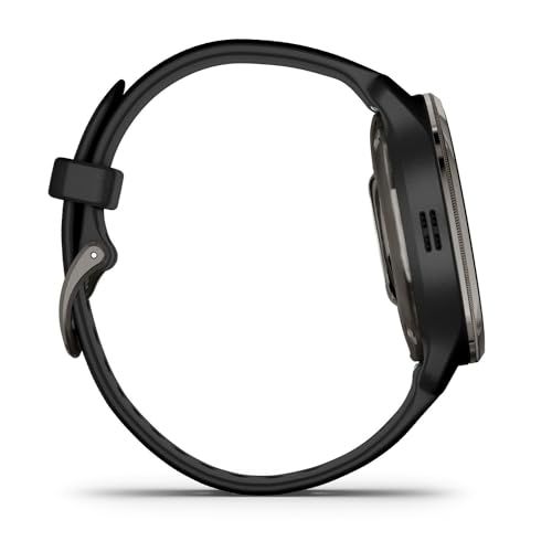Garmin - Venu 2 Plus GPS Smartwatch 43 mm Fiber-reinforced polymer - Slate - 010-02496-01 - Image 4