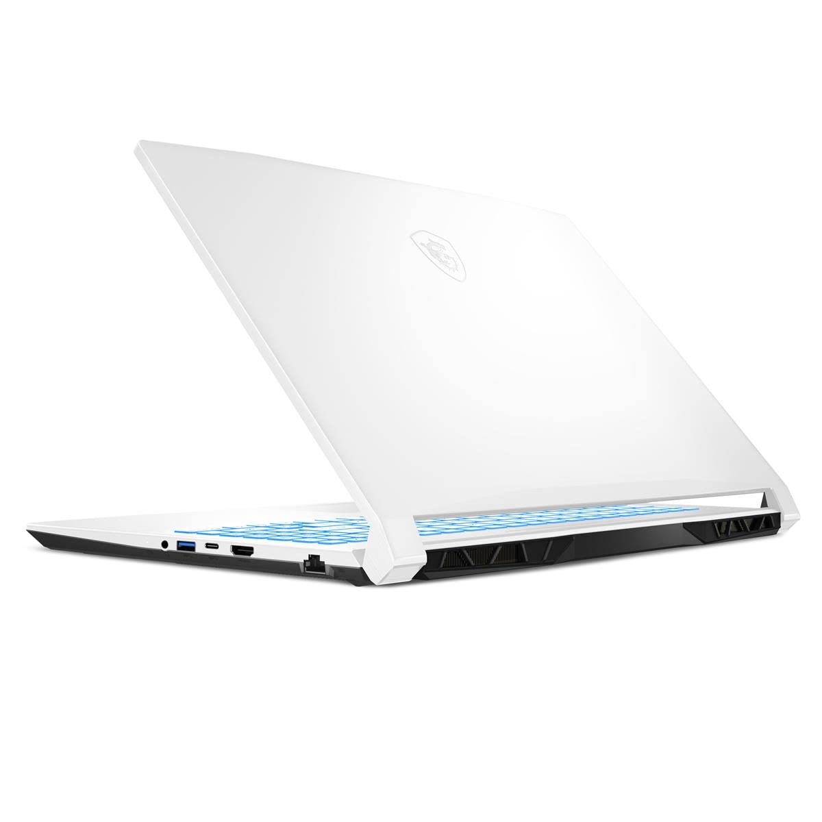 MSI - Sword 15.6 Gaming Laptop - Intel Core i7-11800H - 8GB RAM - RTX 3050 Ti - 512GB SSD - White - Sword151248 - Image 4
