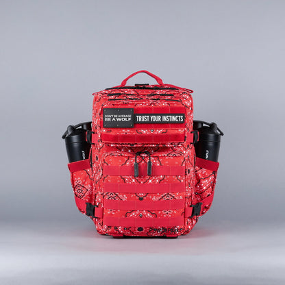25L Backpack Red Bandana - Image 6