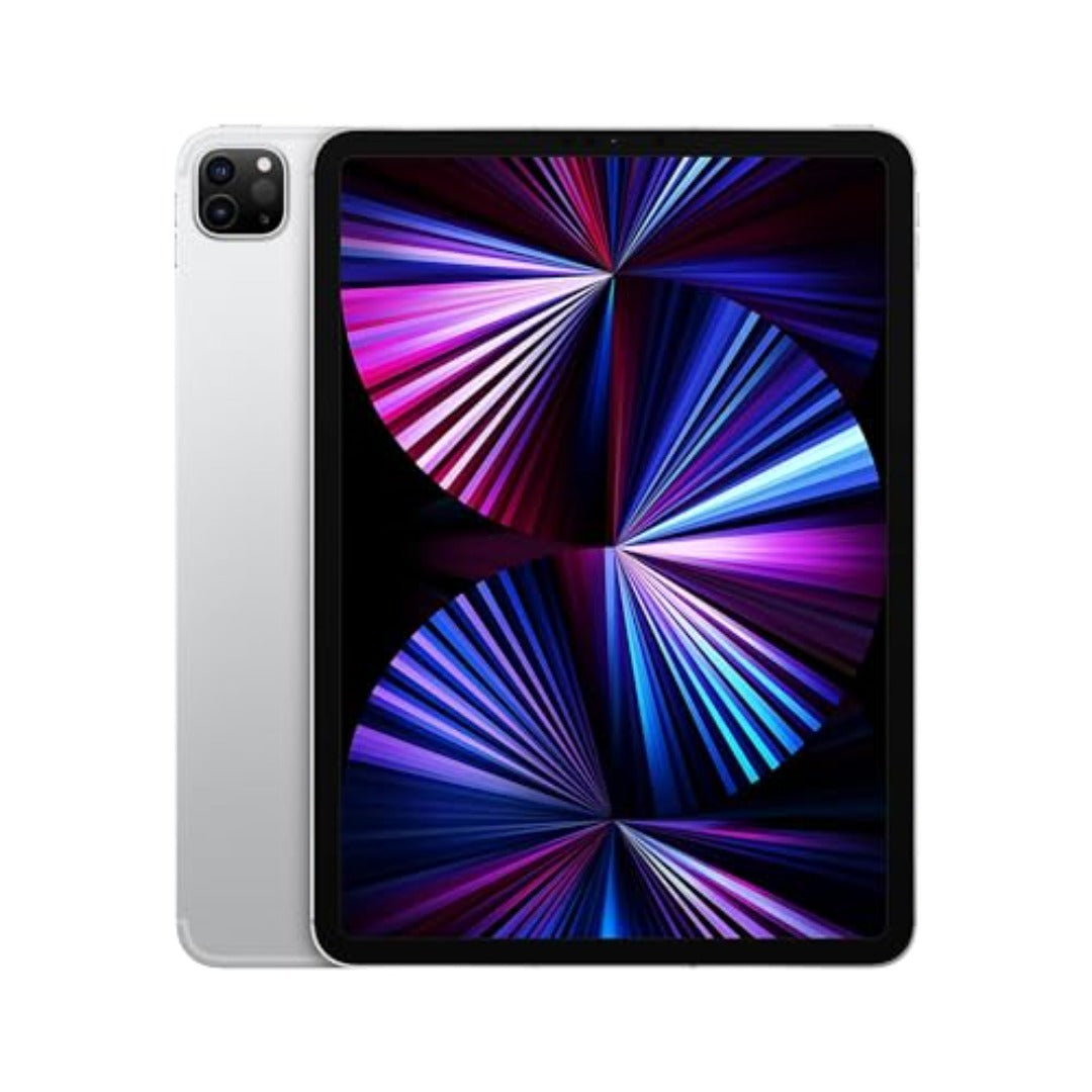 Apple 11-inch iPad Pro (Wi-Fi + Cellular, 128GB) 2021 - Silver - MHMU3LL/A - Image 2