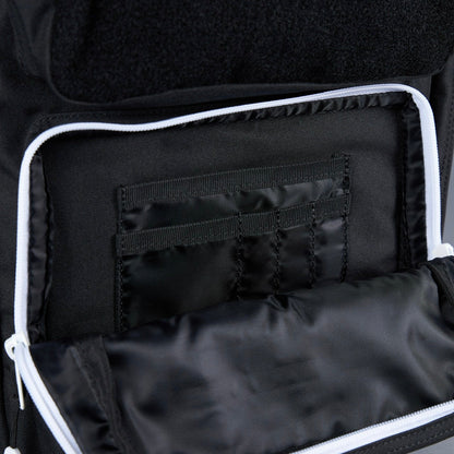 15L Backpack Alpha Black White Accents - Image 23