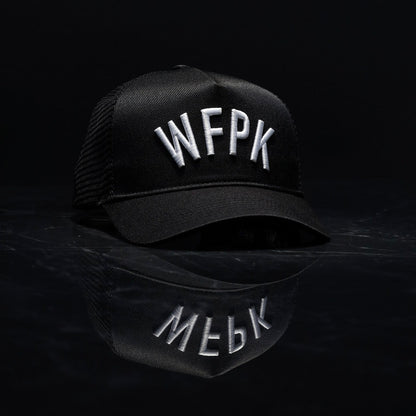 Trucker Hat WFPK Alpha Black - Image 3