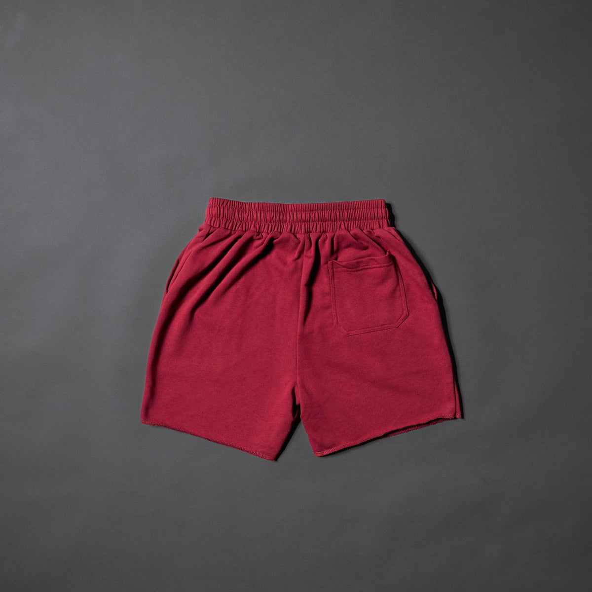 Men's Varsity Shorts Crimson Red - Image 7