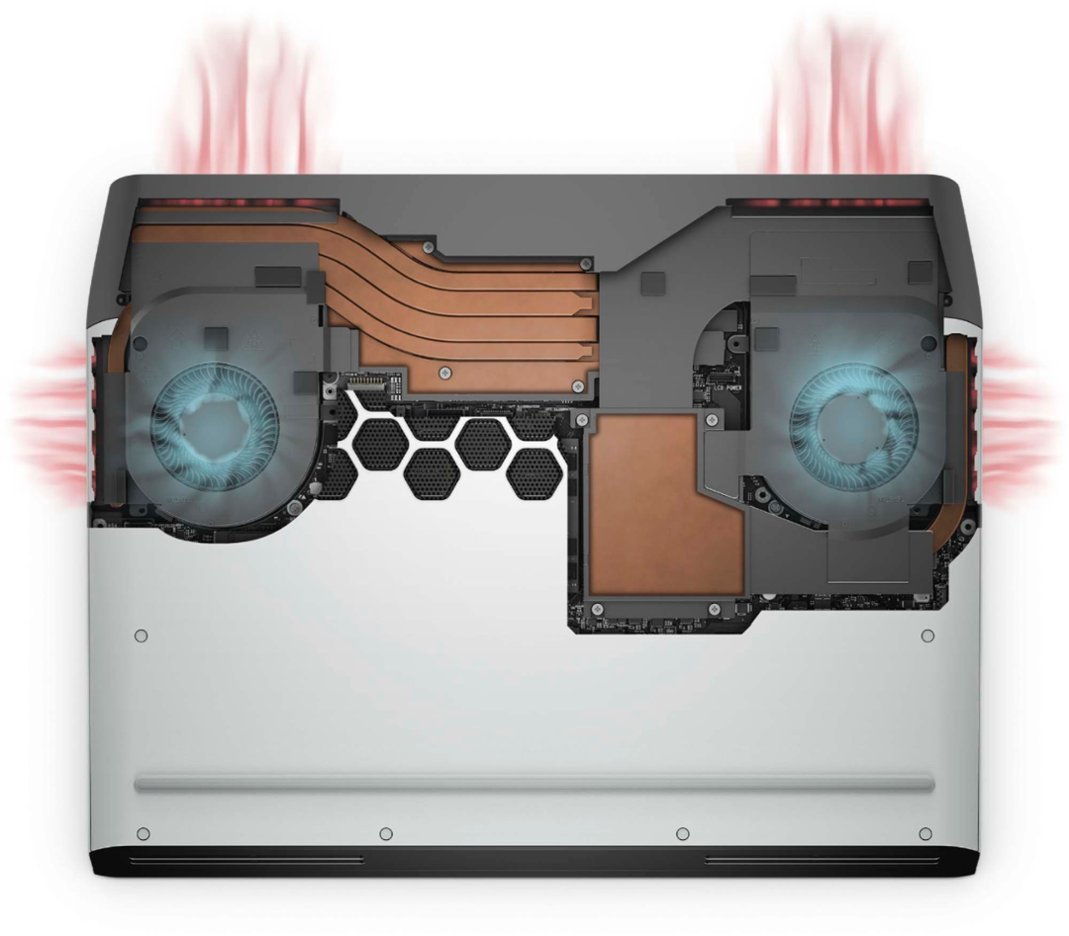 Alienware - Area 51M R2 17.3" FHD Gaming Laptop - Intel Core i7 - 16GB - NVIDIA RTX 2070 Super - 512GB SSD - Image 7