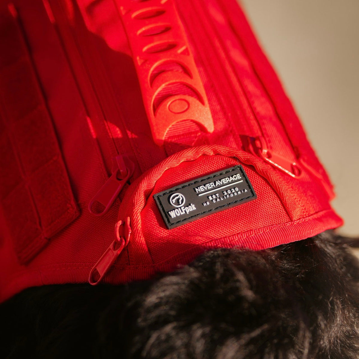 Elite Red Tactical Dog Vest Harness - Image 6