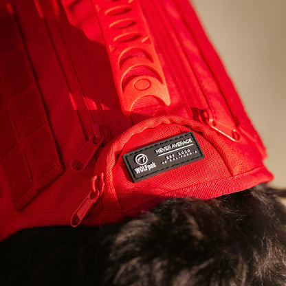 Elite Red Tactical Dog Vest Harness - Image 6