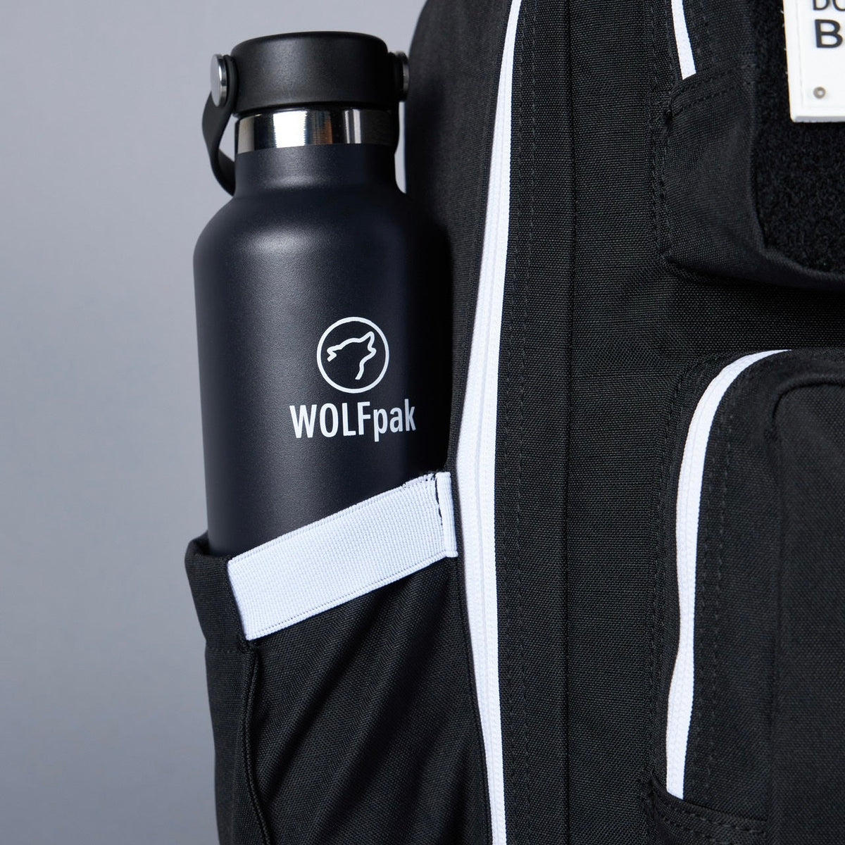 15L Backpack Alpha Black White Accents - Image 15