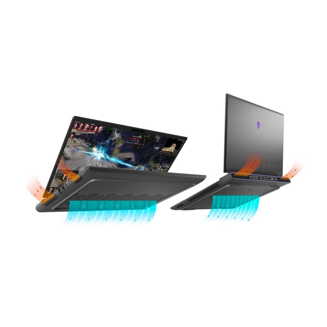 Alienware M16 R1 16" Gaming Laptop - i7-13700HX - 16GB RAM - RTX 4070 - 1TB SSD - Dark Metallic Moon - Image 9