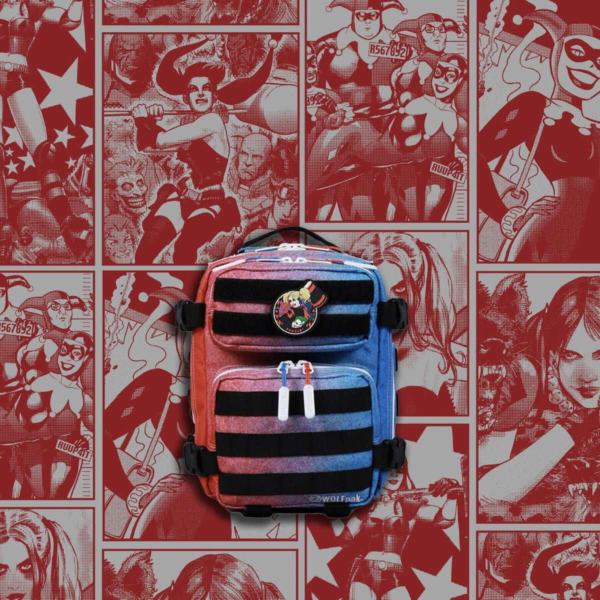 9L Backpack Mini Harley Quinn