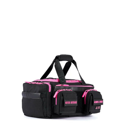 20L Mini Duffle Bag Black Neon Pink - Image 2