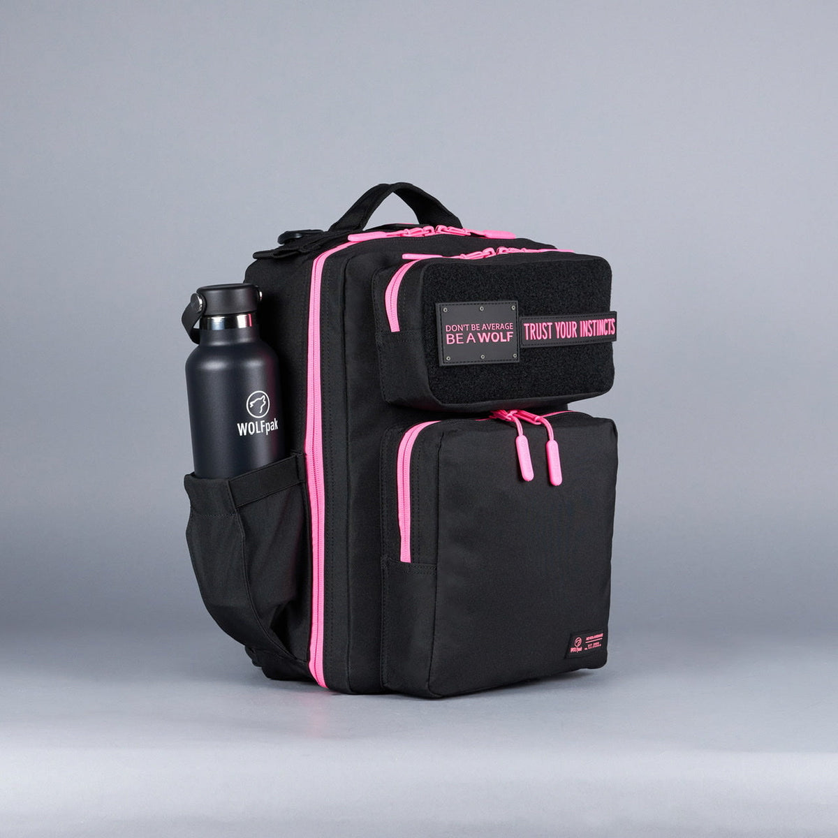 15L Backpack Black Neon Pink - Image 9