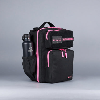 15L Backpack Black Neon Pink - Image 9