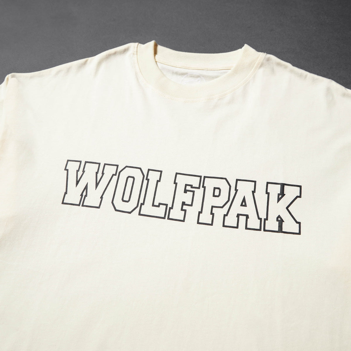Men's Varsity Tee Cream (SALE) - Image 7