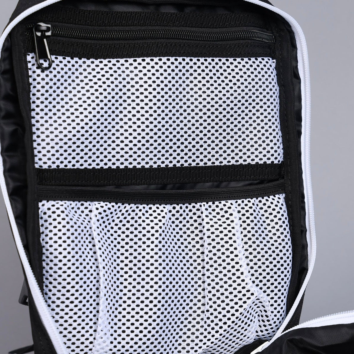 9L Backpack Mini Alpha Black White Accents - Image 19