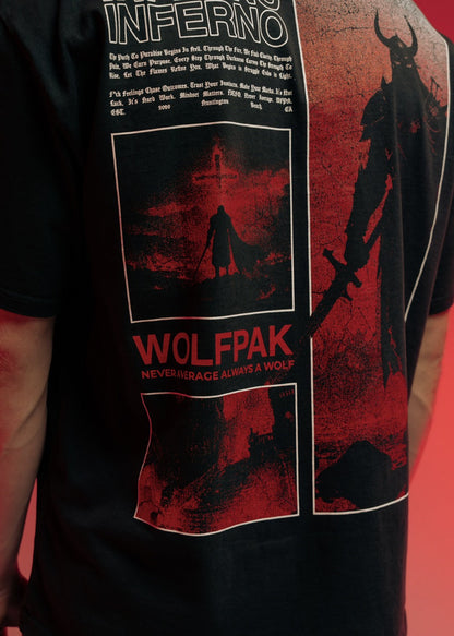"Into The Abyss" Dante's Inferno Graphic T-Shirt - Image 12
