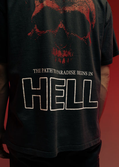 "Hellbound" Dante's Inferno Graphic T-Shirt - Image 10