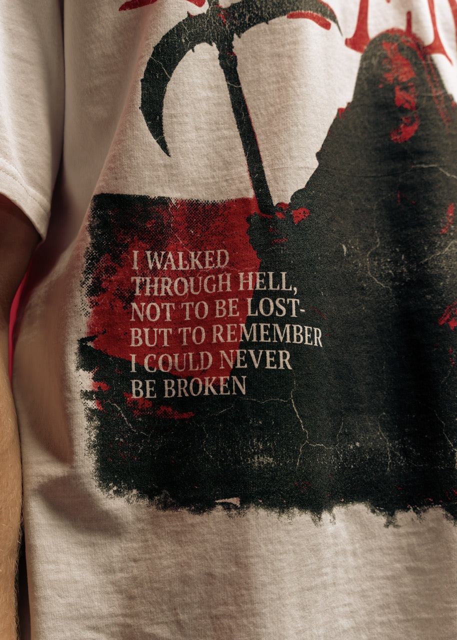 "Rise" Dante's Inferno Graphic T-Shirt - Image 9